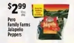 Pioneer Supermarkets Pero Family Farms Jalapeño Peppers offer
