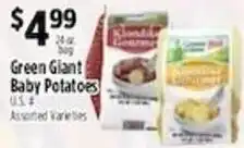 Pioneer Supermarkets Green Glant Baby Potatoes offer