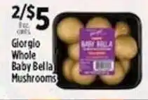 Pioneer Supermarkets Giorgio Whole Baby Bella Mushrooms offer