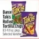Pioneer Supermarkets Barcel Takis Rolled Tortilla Chips offer