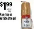 Pioneer Supermarkets Avenue A White Bread offer