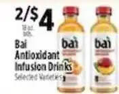 Pioneer Supermarkets Bai Antioxidant Infusion Drinks offer