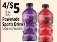 Pioneer Supermarkets Powerade Sports Drinks offer