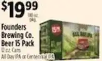 Pioneer Supermarkets Founders Brewing Co. Beer offer