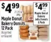 Pioneer Supermarkets Maple Donut Bakery Donuts offer