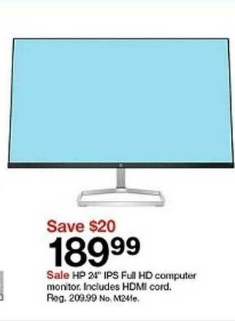 Target Hp 24 offer