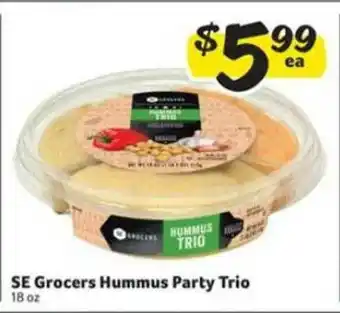 Winn Dixie SE Grocers Hummus Party Trio offer