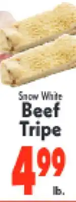 Marino's Supermarket Snow White Beef Tripe offer