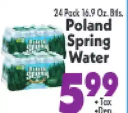 Marino's Supermarket Poland Spring Water offer