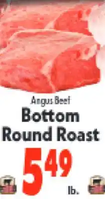 Marino's Supermarket Angus Beef Bottom Round Roast offer