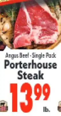 Marino's Supermarket Angus Beef • Single Pack Porterhouse Steak offer