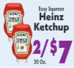 Marino's Supermarket Heinz Ketchup offer
