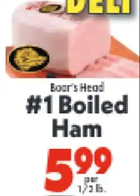 Marino's Supermarket Boar's Head #1 Boiled Ham offer