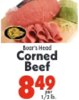 Marino's Supermarket Boar's Head Corned Beef offer
