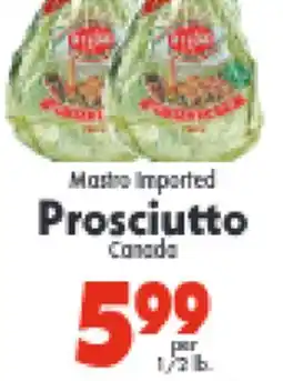 Marino's Supermarket Mastro Imported Prosciutto offer