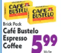 Marino's Supermarket Brick Pack Café Bustelo Espresso Coffee offer