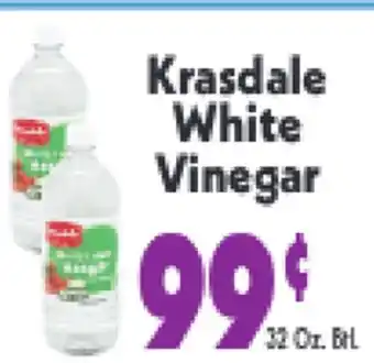 Marino's Supermarket Krasdale White Vinegar offer