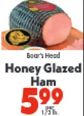 Marino's Supermarket Boar's Head Honey Glazed Ham offer