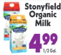 Marino's Supermarket Stonyfield Organic Milk offer