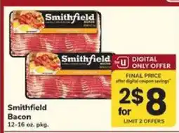 Safeway Smithfield Bacon offer