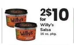 Safeway Willy's Salsa offer