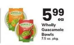 Safeway Wholly Guacamole Bowls offer
