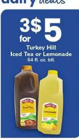 Safeway Turkey Hill Iced Tea or Lemonade offer