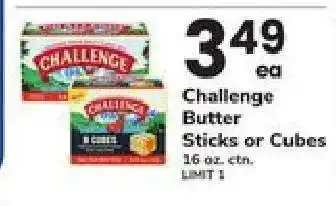 Safeway Challenge Butter offer