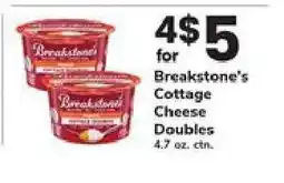 Safeway Breakstone's Cottage Cheese Doubles offer
