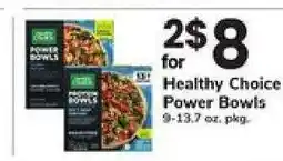 Safeway Healthy Choice Power Bowls offer