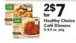Safeway Healthy Choice Café Dinners offer