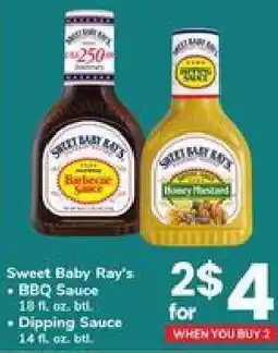 Safeway Sweet Baby Ray’s Sauces offer