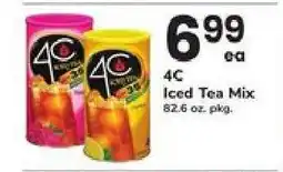 Safeway 4C Iced Tea Mix offer