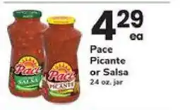 Safeway Pace Picante or Salsa offer