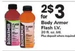 Safeway Body Armor Flash I.V offer