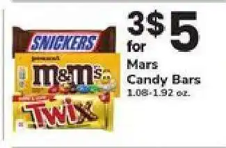 Safeway Mars Candy Bars offer