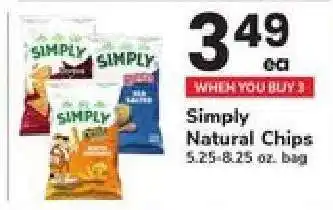 Safeway Simply Natural Chips offer