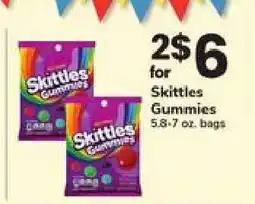Safeway Skittles Gummies offer