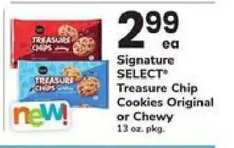 Safeway Signature SELECT Treasure Chip Cookies offer