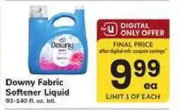 Safeway Downy Fabric Softener Liquid offer