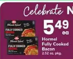 Safeway Hormel Fully Cooked Bacon offer