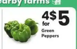 Safeway Green Peppers offer