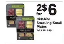 Safeway Hillshire Snacking Small Plates offer