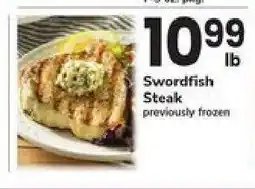 Safeway Swordfish steak offer