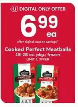 Safeway Cooked Perfect Meatballs offer