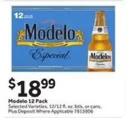 Stop&Shop Modelo 12 Pack offer