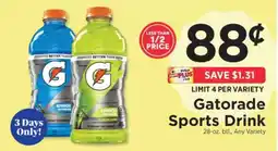 ShopRite Gatorade Sports Drink offer