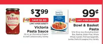ShopRite Victoria Pasta Sauce offer