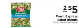 ShopRite Fresh Express Salad Blends offer