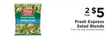 ShopRite Fresh Express Salad Blends offer